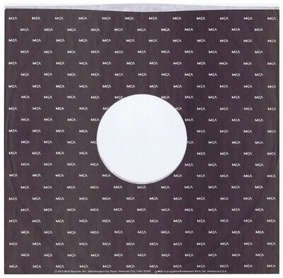 MCA / Black with White Logos (1972)