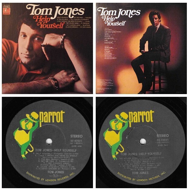 Jones, Tom / Help Yourself | Parrot ST-92031 | 12 Inch Vinyl Album (33 RPM) | December 1968