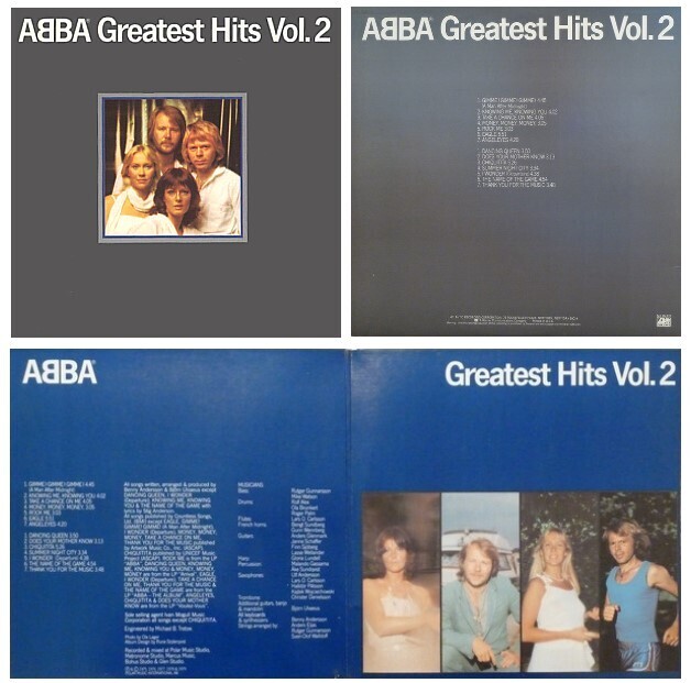 Abba / Greatest Hits Vol. 2 | Atlantic SD-16009 | 12 Inch Vinyl Album (33 RPM) | November 1979