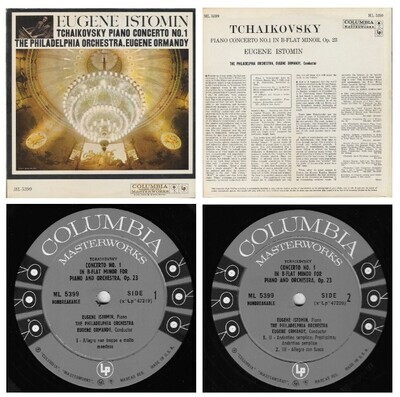 Istomin, Eugene / Tchaikovsky: Concerto No. 1 | Columbia Masterworks ML-5399 | 12 Inch Vinyl Album (33 RPM) | 1959
