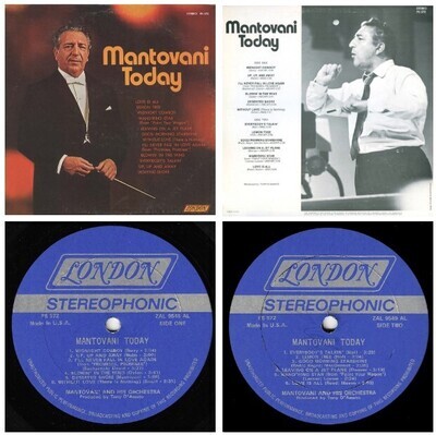Mantovani / Mantovani Today | London PS-572 | 12 Inch Vinyl Album (33 RPM) | 1970