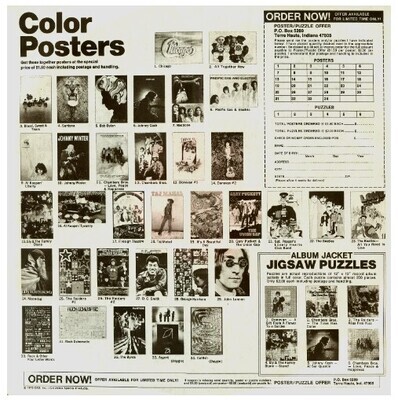 Columbia / Here&#39;s How Records Give You More of What You Want (1970) / Color Poster Offer