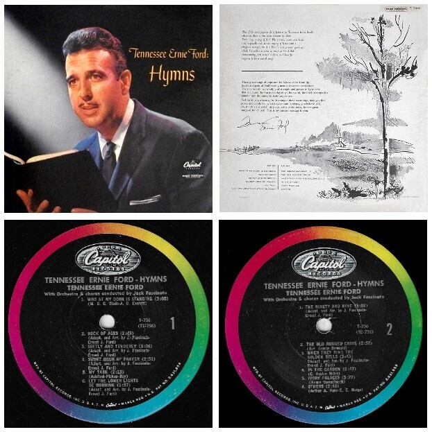 Ford, Tennessee Ernie / Hymns | Capitol T-756 | December 1956