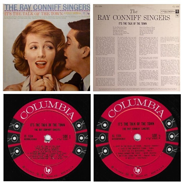 Conniff, Ray (Singers) / It&#39;s the Talk of the Town | Columbia CL-1334 | 12 Inch Vinyl Album (33 RPM) | 1959