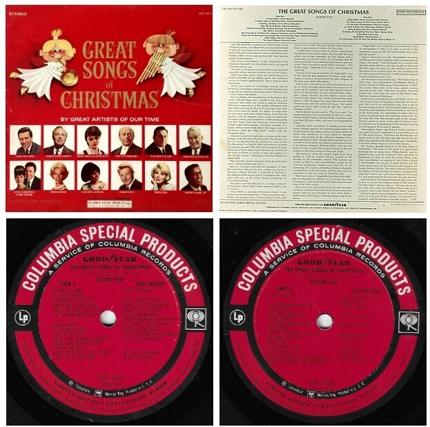 Various Artists / The Great Songs of Christmas - Album Five | Columbia Special Products CSP-238 | 1965