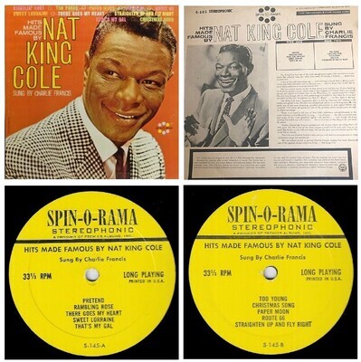 Francis, Charlie / Hits Made Famous By Nat King Cole | Spin-O-Rama S-145
