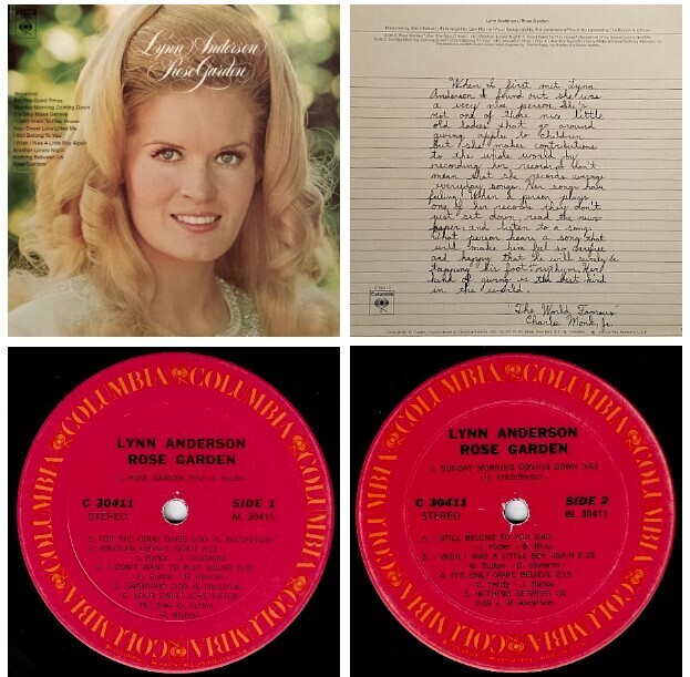 Anderson, Lynn / Rose Garden | Columbia C-30411 | December 1970