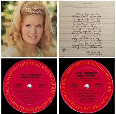 Anderson, Lynn / Rose Garden | Columbia C-30411 | December 1970
