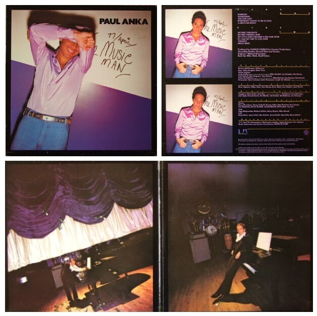 Anka, Paul / The Music Man | United Artists UA-LA746-H | April 1977