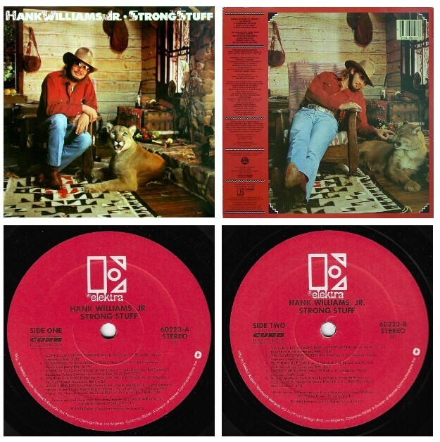 Williams, Hank (Jr.) / Strong Stuff | Elektra 60223 | 12 Inch Vinyl Album (33 RPM) | February 1983