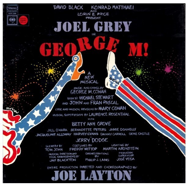 Original Cast / George M! | Columbia Masterworks KOS-3200 | April 1968 | Joel Grey