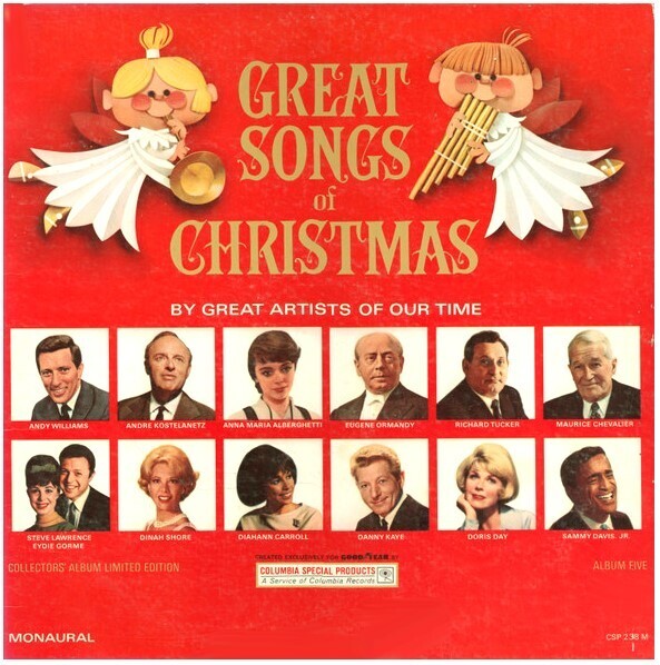 Various Artists / The Great Songs of Christmas - Album 5 | Columbia Special Products CSP-238 | Stereo | 1965