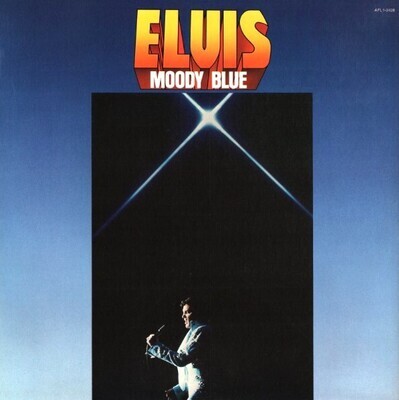 Presley, Elvis / Moody Blue | RCA Victor AFL1-2428 | July 1977 | Blue Vinyl