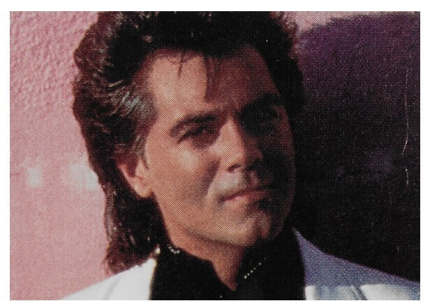 Stuart, Marty / Closeup-White Jacket-Light Purple Wall | 1994