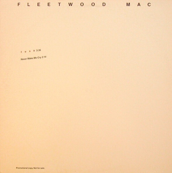 Fleetwood Mac / Tusk | Warner Bros. PRO-A-831 | Promo | 1979