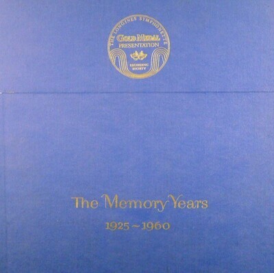 Longines Symphonette / The Memory Years 1925-1960 | Longines Symphonette Recording Society | 1964