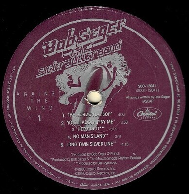 Seger, Bob / Against the Wind | Capitol SOO-12041 | February 1980
