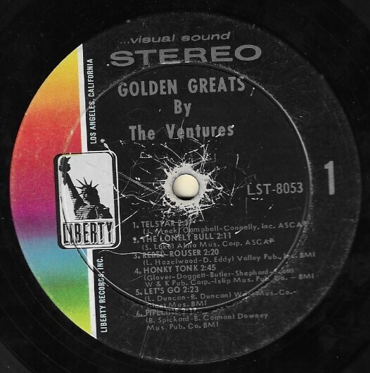 Ventures, The / Golden Greats | Liberty LST-8053 | August 1967