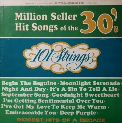 101 Strings / Million Seller Hits of the 30&#39;s | Somerset SF-21000 | Stereo | 1964