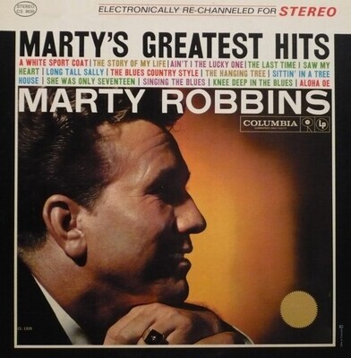Robbins, Marty / Marty's Greatest Hits | Columbia CS-8639 | Stereo | 1962