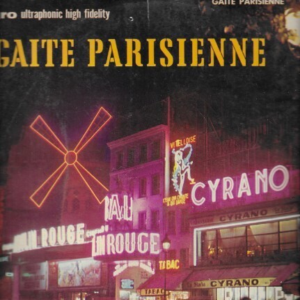 Rias Orchestra / Gaite Parisienne | Allegro 1749 | 1956