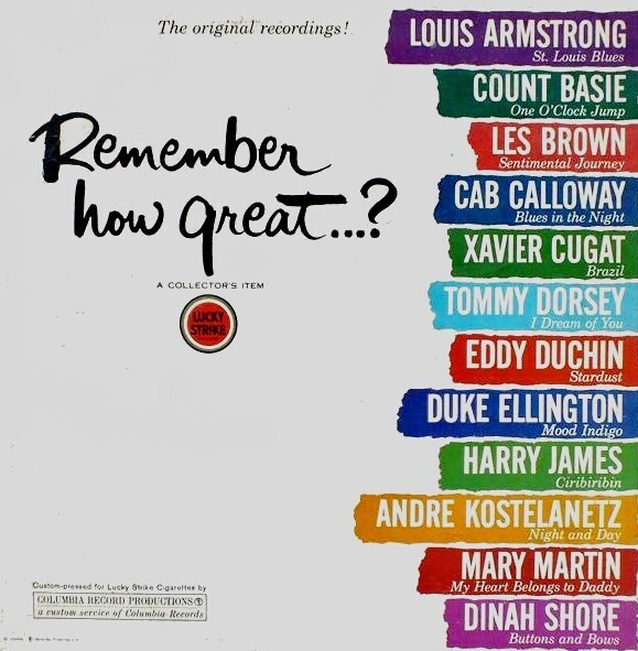 Various Artists / Remember How Great...? | Columbia Record Productions | 1961