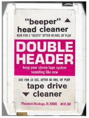 Beeper Cleaner / Double Header | 8-Track Tape Head Cleaner