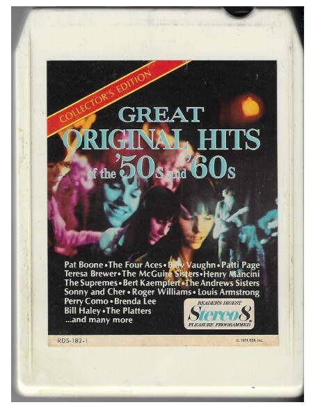 Various Artists / Great Original Hits of the &#39;50s and &#39;60s - Tape 3 | Reader&#39;s Digest | 1974