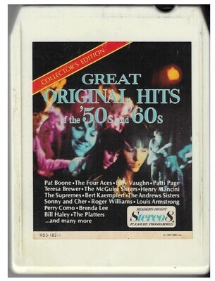 Various Artists / Great Original Hits of the &#39;50s and &#39;60s - Tape 3 | Reader&#39;s Digest | 1974