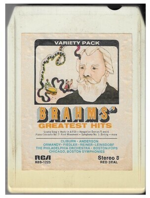 Various Artists / Brahms' Greatest Hits | RCA Red Seal R8S-1225 | Stereo | 1972