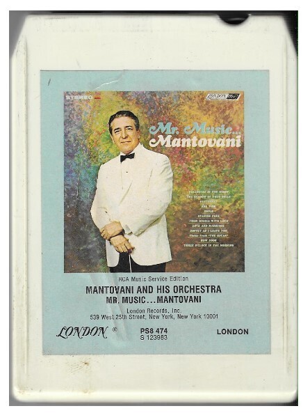 Mantovani / Mr. Music...Mantovani | London PS8-474 | June 1966