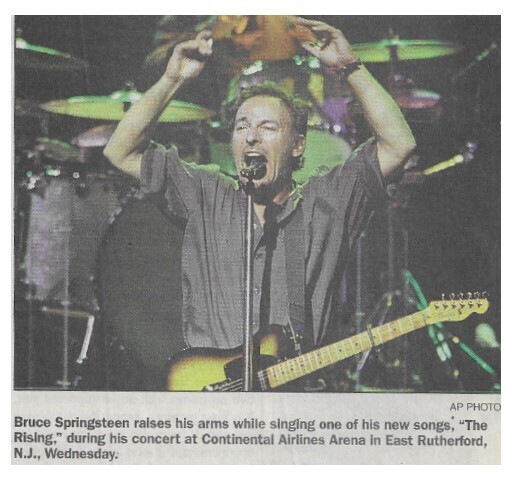 Springsteen, Bruce / East Rutherford, NJ (Continental Airlines Arena) | August 2002
