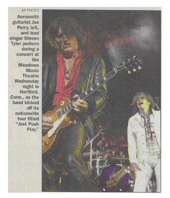 Aerosmith / Hartford, CT (Meadows Music Theatre) | June 2001