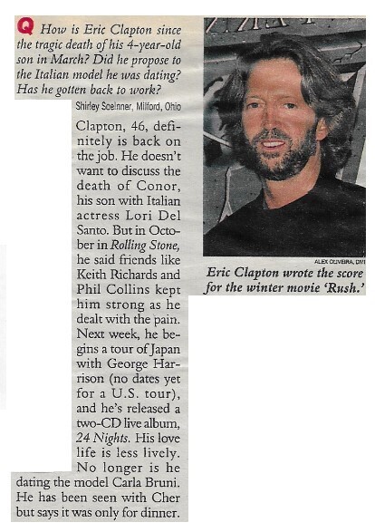 Clapton, Eric / Back On the Job | 1991