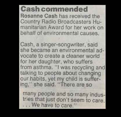 Cash, Rosanne / Cash Commended | 1991