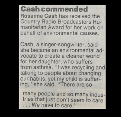Cash, Rosanne / Cash Commended | 1991