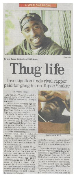 Shakur, Tupac / Thug Life (A Yearlong Probe) / 2002