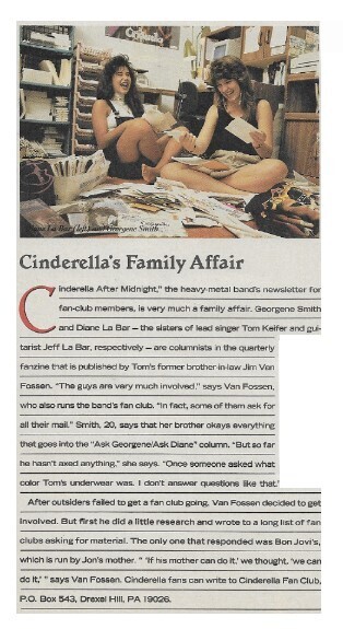 Cinderella / Cinderella's Family Affair | August 1990