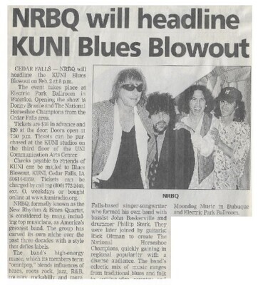 NRBQ / NRBQ Will Headline KUNI Blues Blowout | January 2002