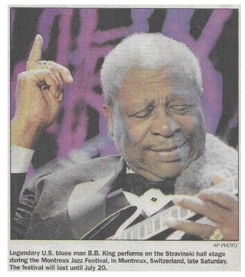 King, B.B. / Montreux, Switzerland (Stravinski Hall) / 2002