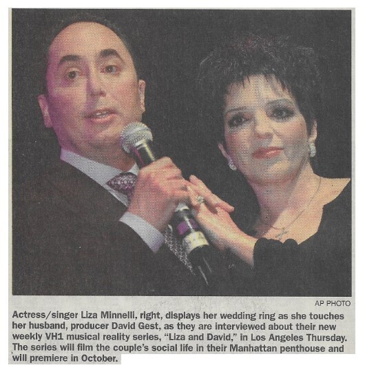 Minnelli, Liza / Los Angeles, CA (Interview) | with David Gest / 2002