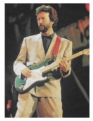 Clapton, Eric / London, UK (Wembley Stadium) / 1988