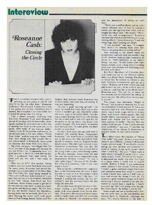 Cash, Rosanne / Seven Year Ache | Closing the Circle | May 1981