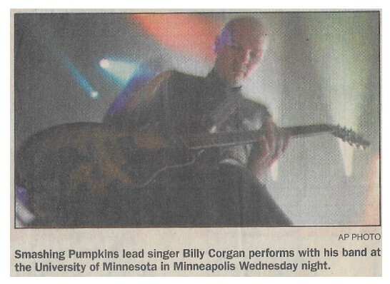 Smashing Pumpkins / Minneapolis, MN (Northrup Auditorium) / 2000