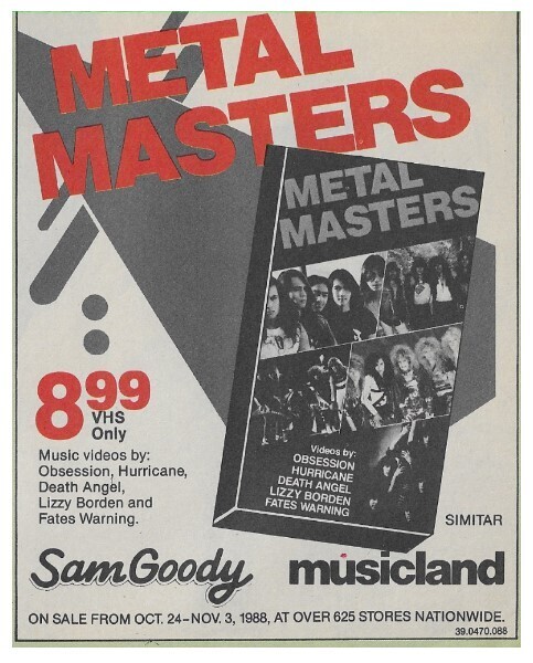 Various Artists / Metal Masters | 1988