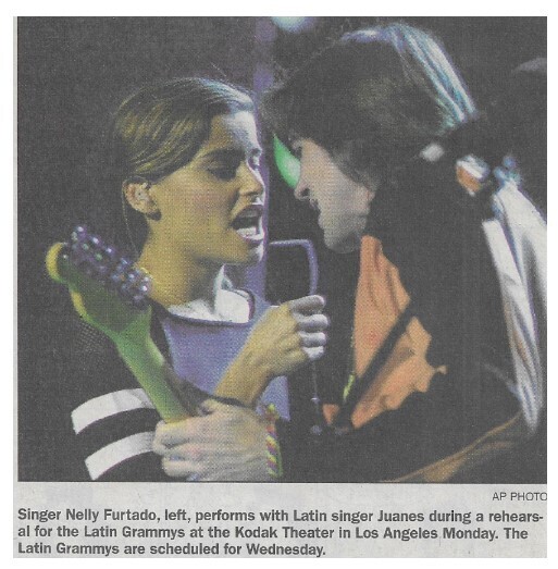 Furtado, Nelly--Juanes / Los Angeles, CA (Kodak Theater) / 2002