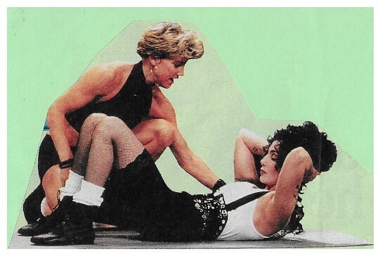 Cher / Working Out - Doing Situps / 1989