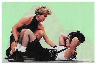 Cher / Working Out - Doing Situps / 1989