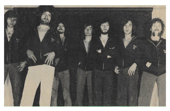 Electric Light Orchestra / Group Standing-Wearing Matching Jackets / 1976