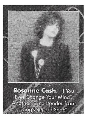 Cash, Rosanne / If You Ever Change Your Mind - Another #1 Contender from King&#39;s Record Shop | 1988
